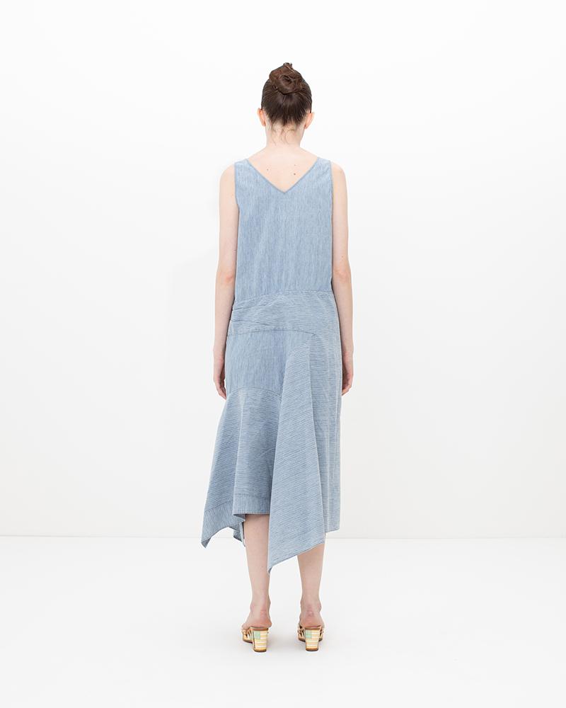 VESPERA CHAMBRAY DRESS DMGD W | Visvim Official North